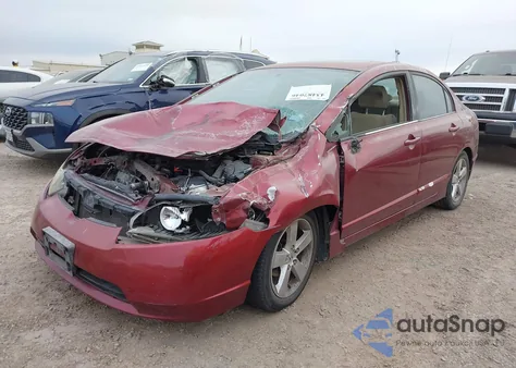 2006 Honda Civic Ex z USA, uszkodzony, nr VIN 2HGFA16866H502592